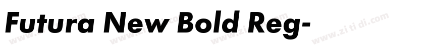 Futura New Bold Reg字体转换 Futura New Bold Reg字体转换